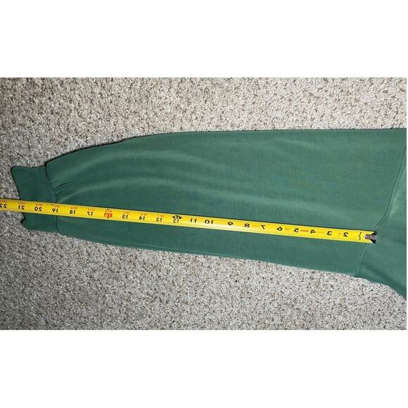 Athleta Green V-Neck Long Sleeve Sweater - Buttery Soft - Picture 10 of 13